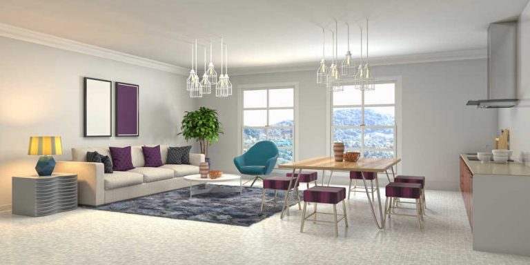 Consejos para agrandar visualmente el salón